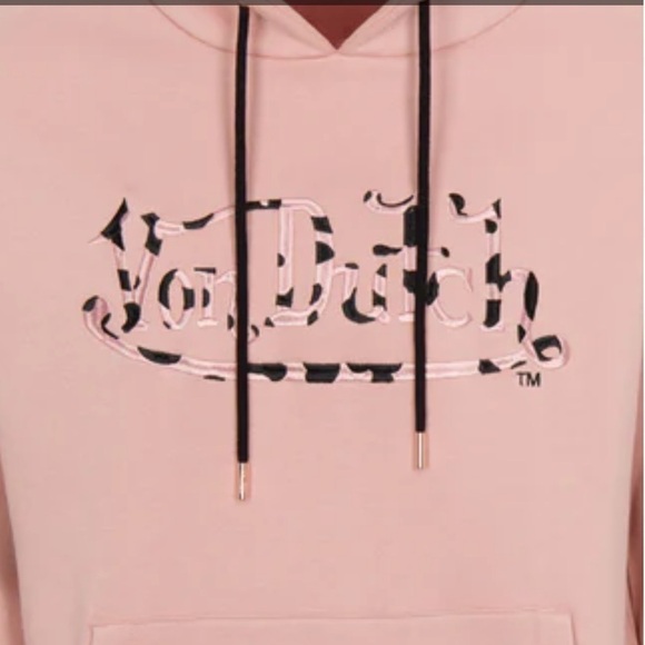 Von Dutch Dirty Pink Hoodie NWT! - Picture 5 of 5